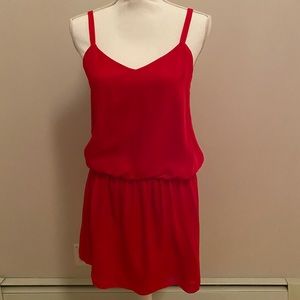 Gorgeous red silk dress NWT